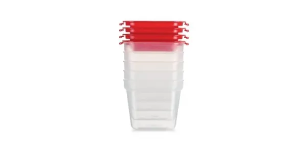 Zdravé mini dózy do mrazničky PURITY 120 ml, 4 ks