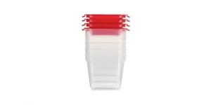 Zdravé mini dózy do mrazničky PURITY 120 ml, 4 ks