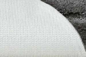 Kúpeľňový koberček SUPREME LINES línie, sivý kruh