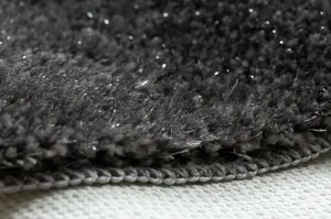 Sada kúpeľňových koberčekov SYNERGY glamour / lurex, sivá