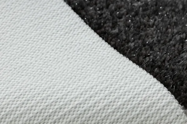 Sada kúpeľňových koberčekov SYNERGY glamour / lurex, sivá