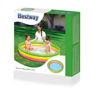 Bestway detský bazén 152x30 cm 3 farebný
