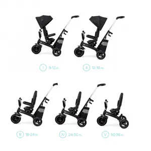 Trojkolka Kinderkraft Easytwist Black