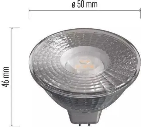 EMOS LED ŽÁROVKA CLASSIC MR16 4,5W(25W) 380lm GU5.3 NW