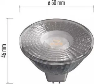 EMOS LED ŽÁROVKA CLASSIC MR16 4,5W(25W) 380lm GU5.3 NW
