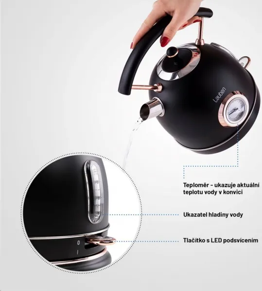 Lauben Electric Kettle 17BC rýchlovarná kanvica 17BC