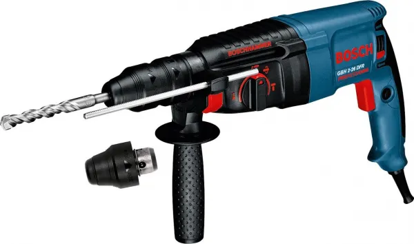 Príklepové rotačné kladivo Bosch Professional 800W 2.7J GBH 2-26 DFR