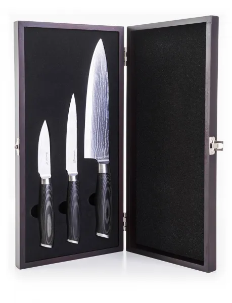 Sada nožov G21 Gourmet Damascus small box 3 ks