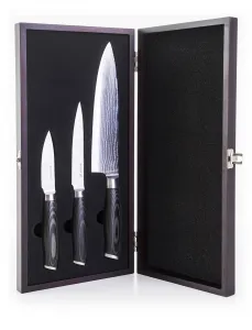 Sada nožov G21 Gourmet Damascus small box 3 ks