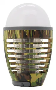 LED svetlo Cattara PEAR ARMY nabíjací + lapač hmyzu