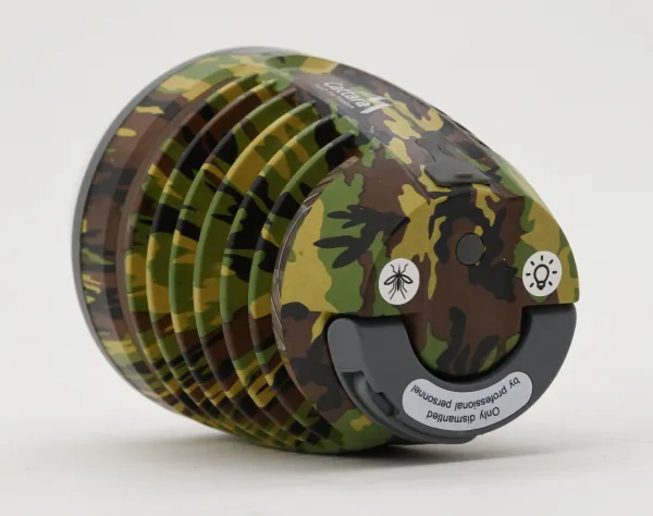LED svetlo Cattara PEAR ARMY nabíjací + lapač hmyzu