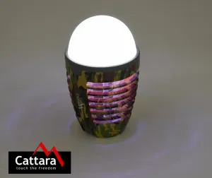 LED svetlo Cattara PEAR ARMY nabíjací + lapač hmyzu