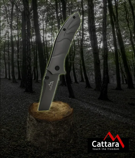 Nôž Cattara TITAN zatvárací s poistkou 22 cm