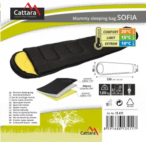 Spacák Cattara SOFIA múmia 10°C