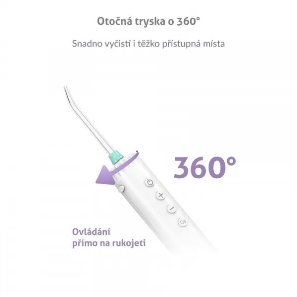 Ústna sprcha TrueLife AquaFloss Station O300 Ozone