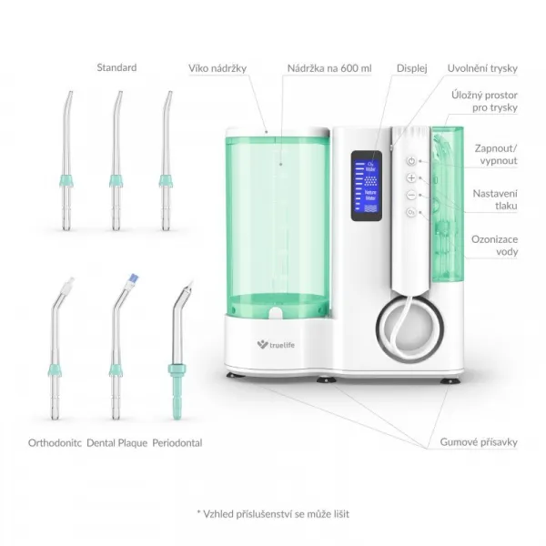 Ústna sprcha TrueLife AquaFloss Station O300 Ozone