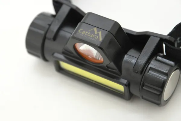 LED čelovka Cattara 120lm nabíjacia