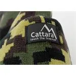LED čelovka Cattara čiapka ARMY s LED svietidlom USB nabíjanie