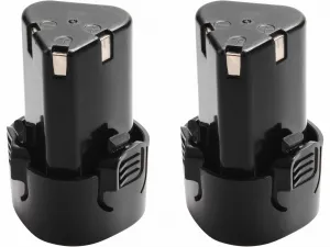 EXTOL PREMIUM 8898311 Sada elektronáradia v kufríku: aku vŕtačka 2x12V Li-ion, 1,3Ah a uhlová brúska 125mm