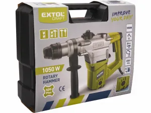 EXTOL CRAFT 401232 Kladivo vŕtacie a sekacie, SDS-plus, príkon 1050W, 5 J, kufor