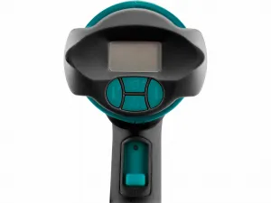 EXTOL INDUSTRIAL 8794800 Pištoľ teplovzdušná s plynulou reguláciou, príkon 2000W, LCD