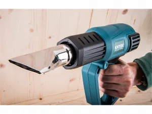 EXTOL INDUSTRIAL 8794800 Pištoľ teplovzdušná s plynulou reguláciou, príkon 2000W, LCD