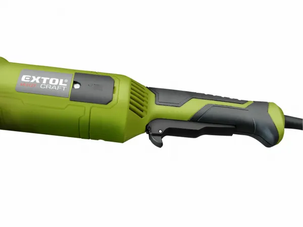 EXTOL CRAFT 403127 Brúska uhlová, príkon 1200W, priemer 125mm, predĺžená rukoväť, bezpečnostný spínač
