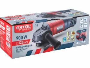 EXTOL PREMIUM 8892025 Brúska uhlová, príkon 900W, priemer 125mm, dlaňový spínač