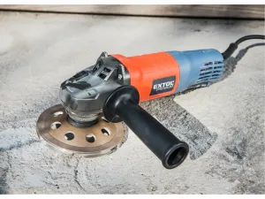 EXTOL PREMIUM 8892025 Brúska uhlová, príkon 900W, priemer 125mm, dlaňový spínač