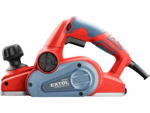 EXTOL PREMIUM 8893404 Hoblík falcovací, 710W, nôž 82x3mm, 17000 ot/min