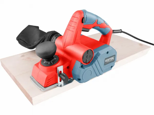 EXTOL PREMIUM 8893406 Hoblík falcovací, 900W, nôž 82x3mm, 14500 ot/min