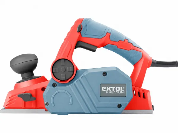 EXTOL PREMIUM 8893406 Hoblík falcovací, 900W, nôž 82x3mm, 14500 ot/min