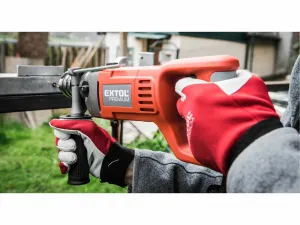EXTOL PREMIUM Príklepová vŕtačka, 1050 W, 2 rýchlosti, skľučovadlo 3-16 mm