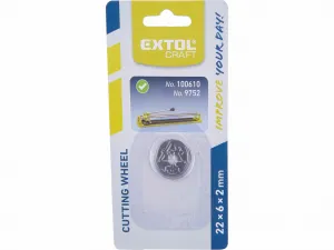 EXTOL CRAFT 103220 Koliesko rezacie do rezačky, 22x6x2mm, pre 687, 688