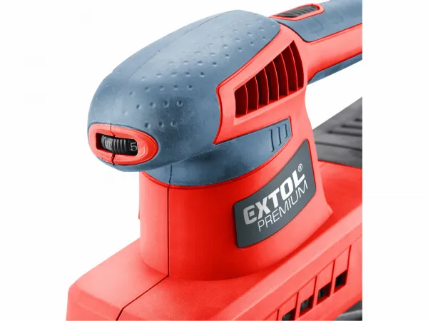 EXTOL PREMIUM 8894003 Brúska vibračná, príkon 200W, 182x90mm, hliníková základňa