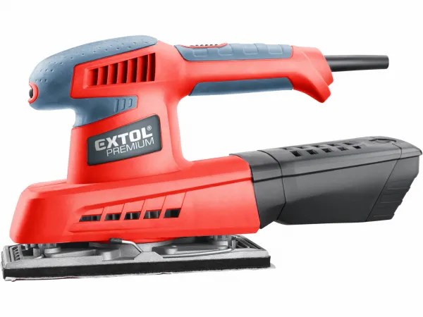 EXTOL PREMIUM 8894003 Brúska vibračná, príkon 200W, 182x90mm, hliníková základňa