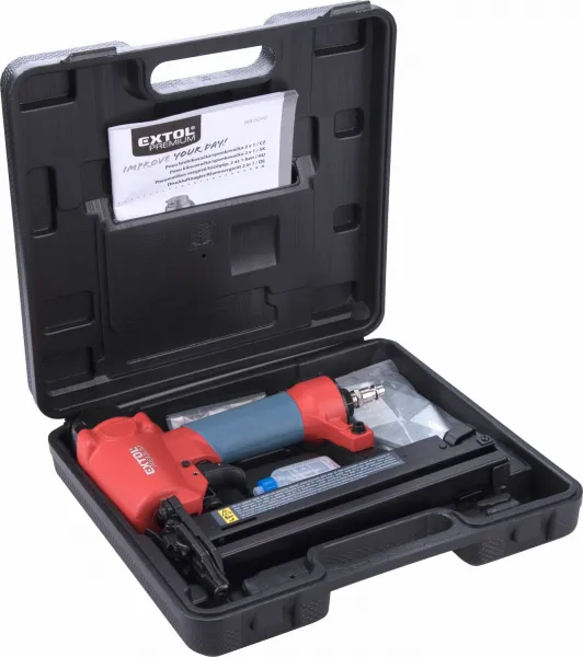 EXTOL PREMIUM 8865040 Sponkovačka a klincovačka pneumatická 2v1