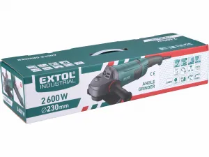 EXTOL INDUSTRIAL 8792060 Brúska uhlová, priemer 230mm, 2600W, 6500ot/min