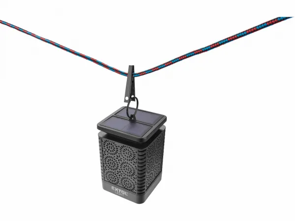 EXTOL Svetelná pochodeň solárna, efekt "plameň", 12xLED, 1,2V/0,6Ah NiMH, EXTOL LIGHT 43133