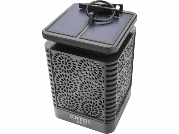 EXTOL Svetelná pochodeň solárna, efekt "plameň", 12xLED, 1,2V/0,6Ah NiMH, EXTOL LIGHT 43133
