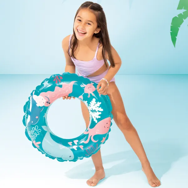Nafukovací plávací kruh 61 cm pre deti 59242 H1420