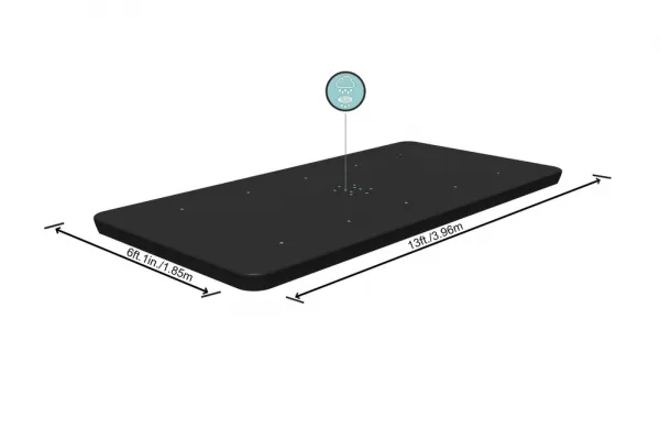 Kryt pre bazén Bestway 404/412 cm x 201 cm 58232