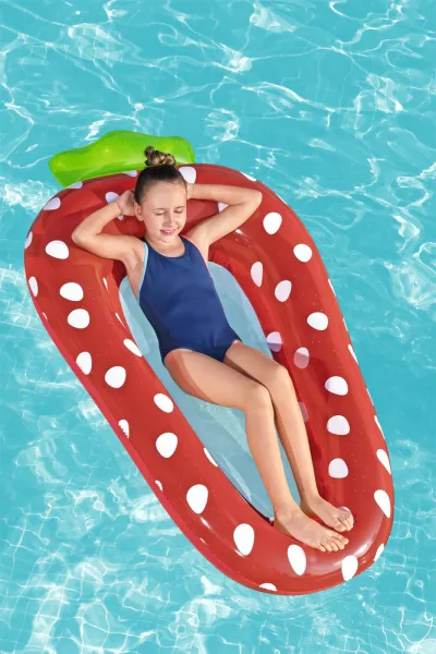 Nafukovací matrac Strawberry Mesh 178 x 103 cm Bestway 43644