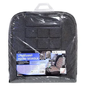 Poťah sedadla vyhrievaný TEDDY s termostatom - 12 V , predný