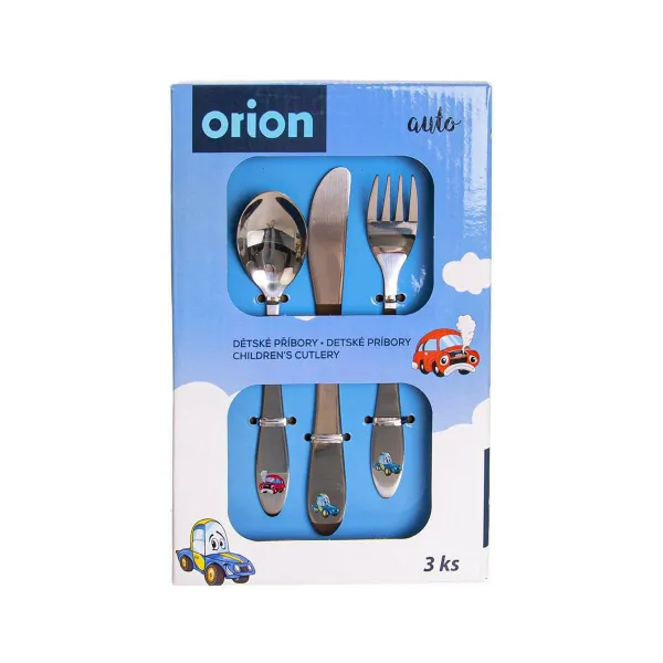 Detský príbor Orion Auto 3 ks