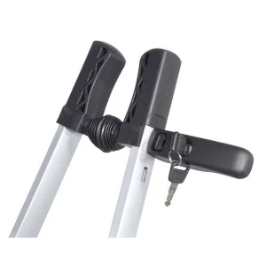 Compass Uzamykateľný strešný nosič bicykla ALU - FIX TÜV, 132 cm