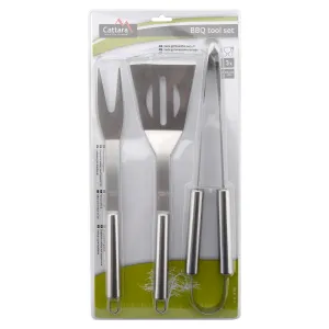 Súprava grilovacieho náradia BBQ - 3 ks, blister