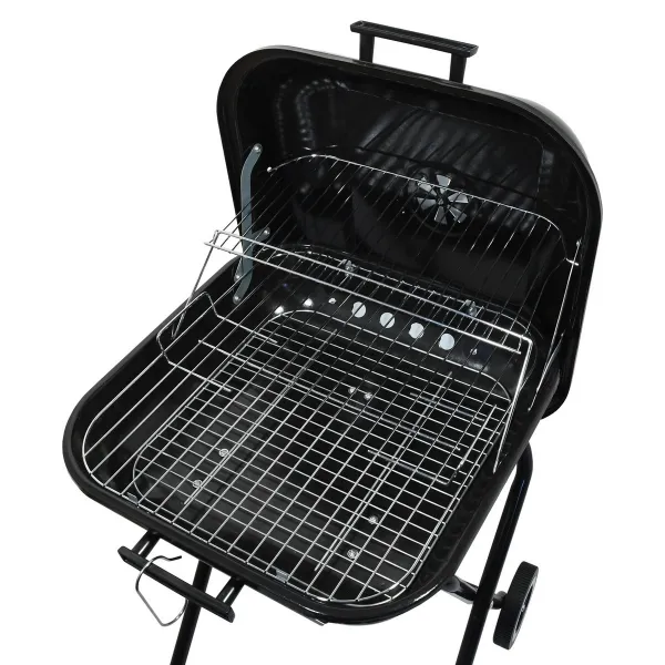 Cattara Gril na drevené uhlie Trapani, 46 cm