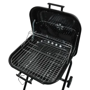 Cattara Gril na drevené uhlie Trapani, 46 cm