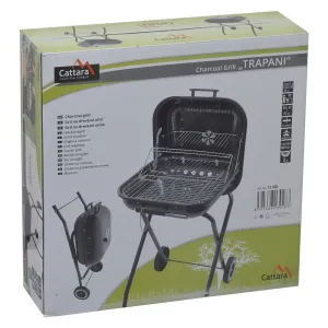 Cattara Gril na drevené uhlie Trapani, 46 cm